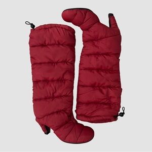 United Nude Red Down Puffer Boots US7 EU37